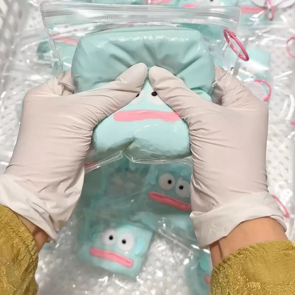 Ugly Fish Bun Squishy Toy