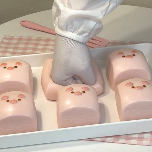 Squishy Toy Pink Pig Bread