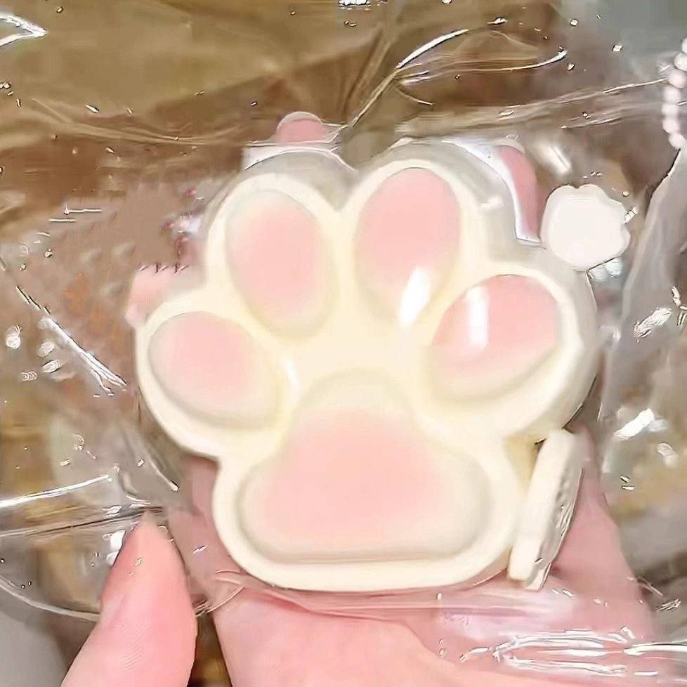 Blush Cat Paw Squishy Toy