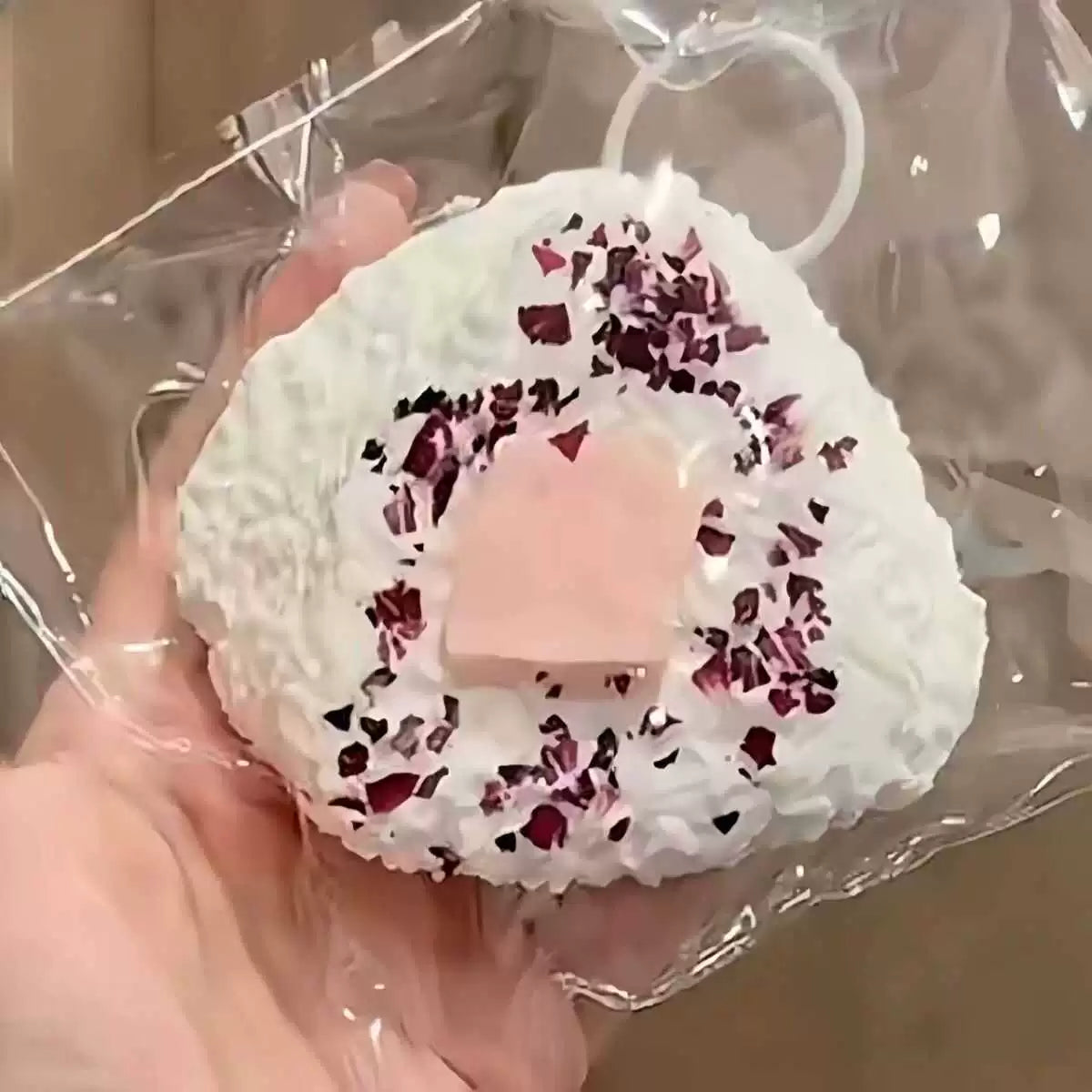 Rose Rice Ball Squishy Toy