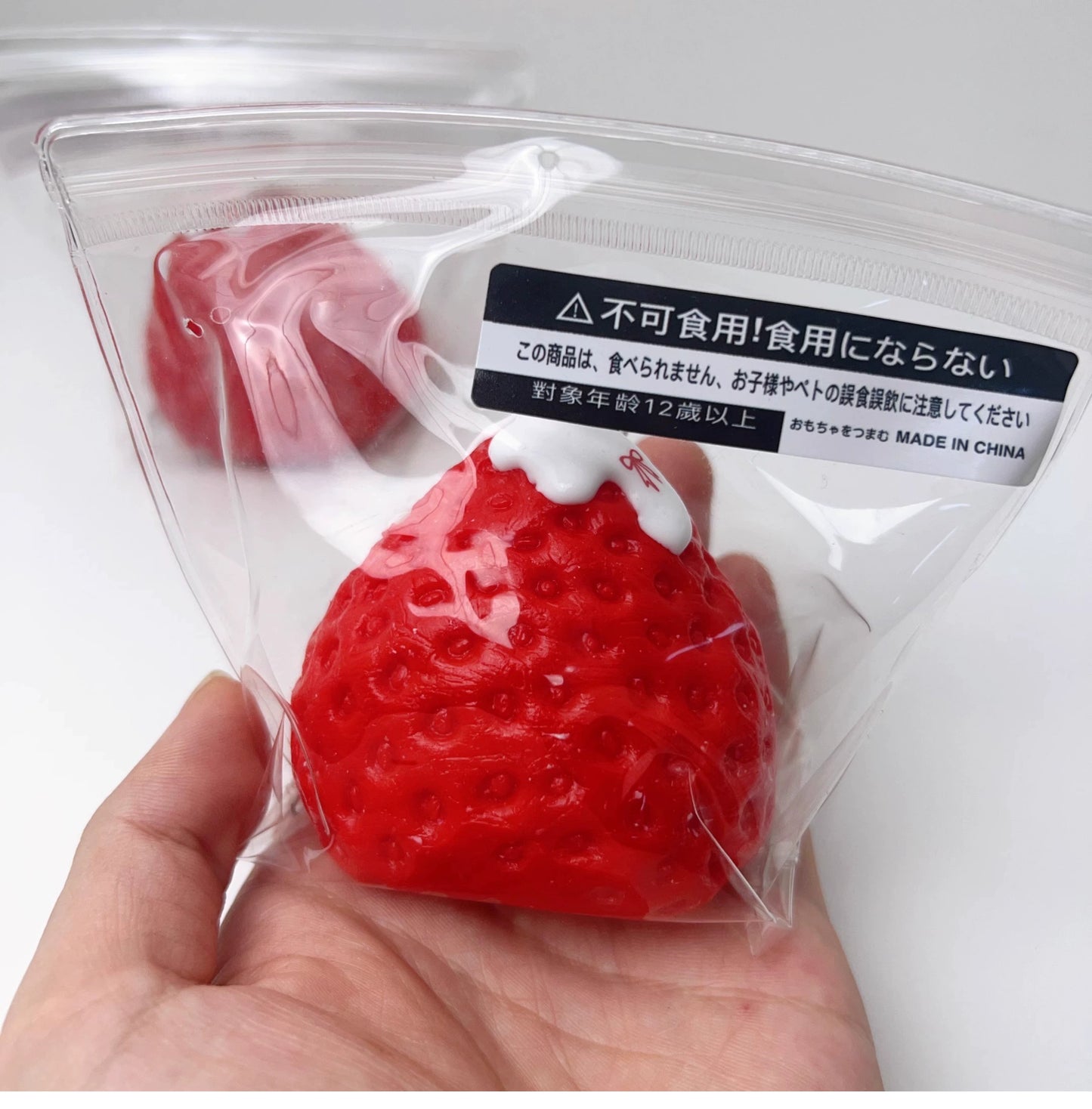 Big Strawberry Squishy Toy