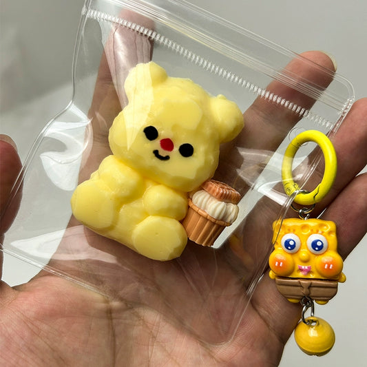 Squishy Toy Bear Pendant